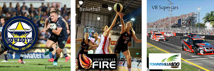 Photos of the Cowboys, Townsville Fire and Townsville 400